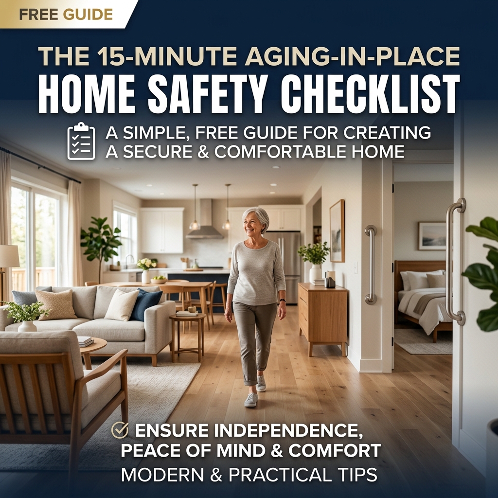 The 15-Minute Aging-in-Place Home Safety Checklist